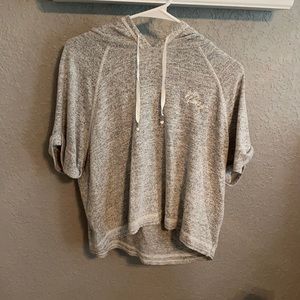 Gilly Hicks by Hollister hooded crop top!!